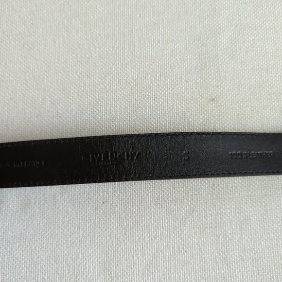 GIVENCHY  25mm Leather Belt